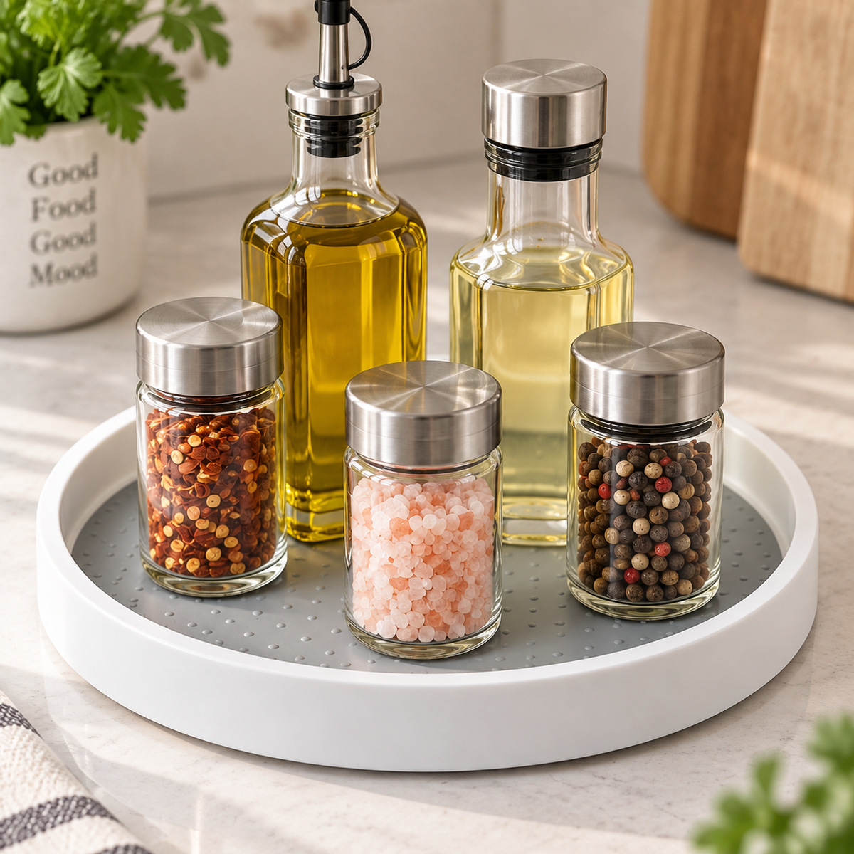Adjustable Silicone Sink Splash Guard Tray